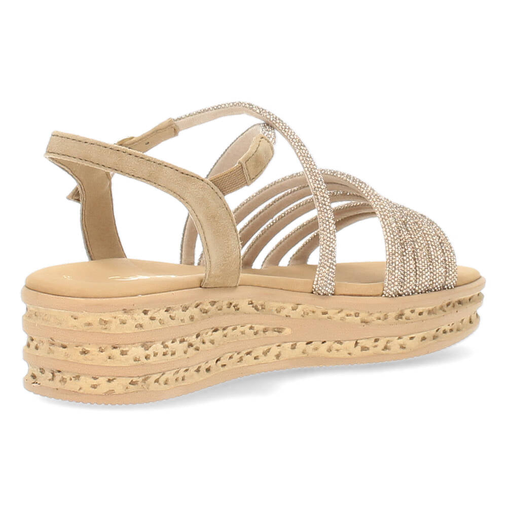 Beige sandalen
