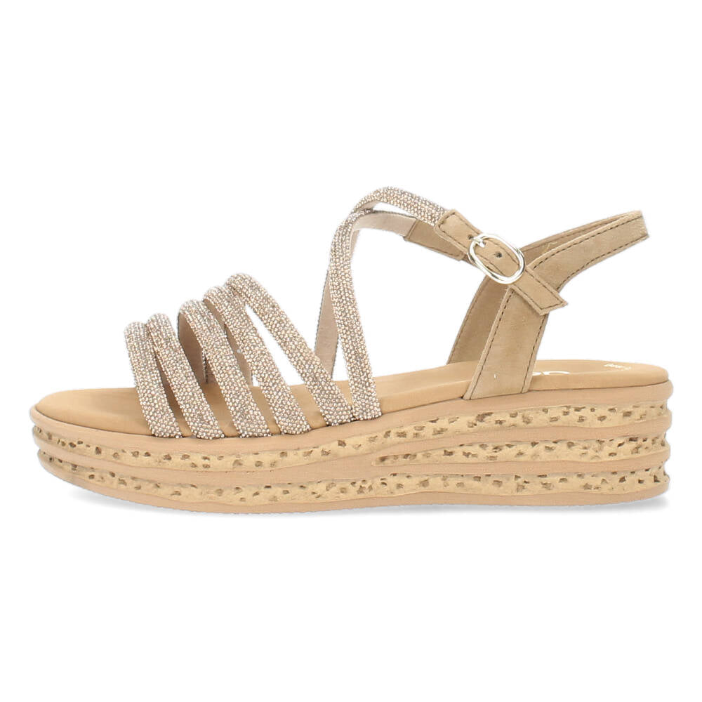 Beige sandalen