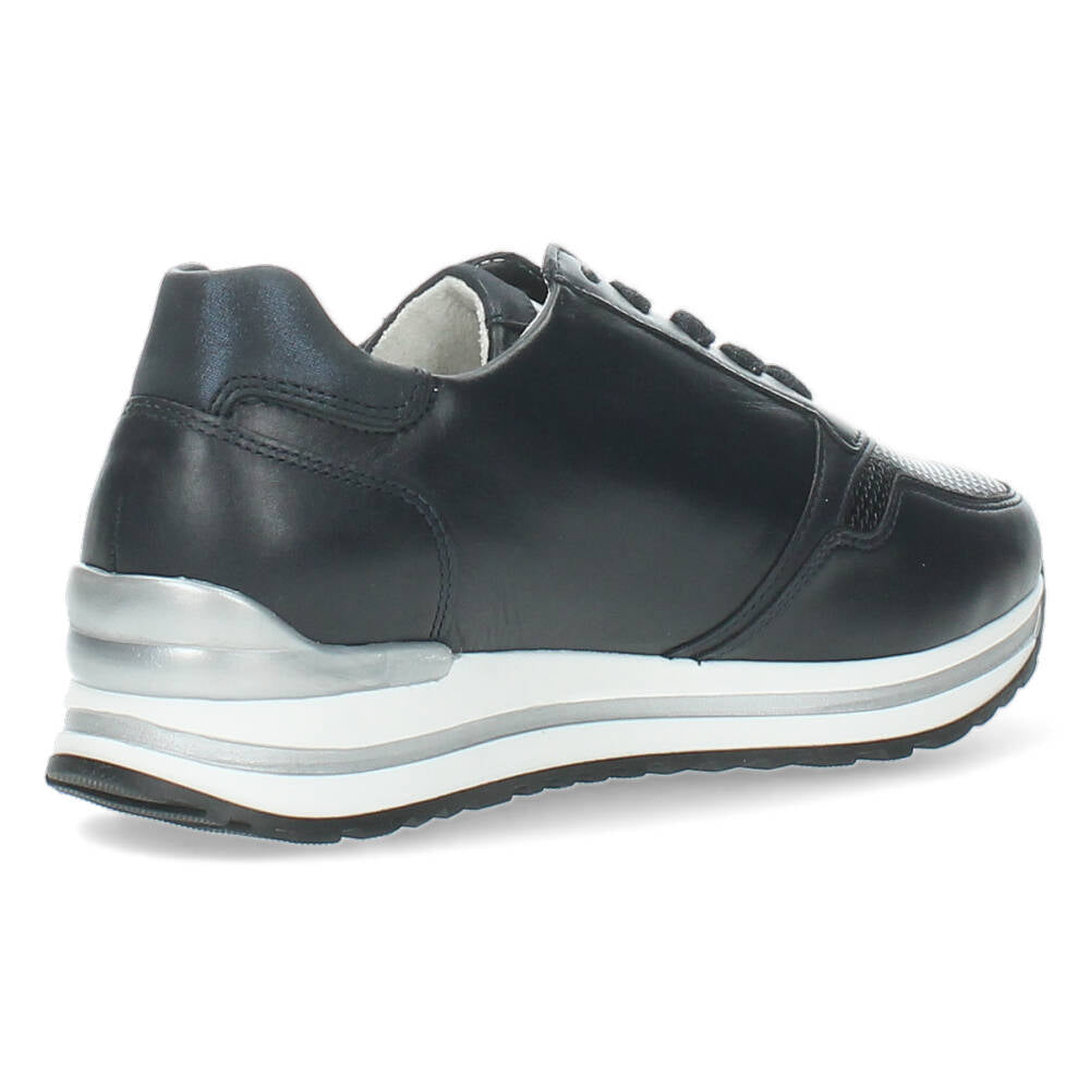 Blauwe sneakers