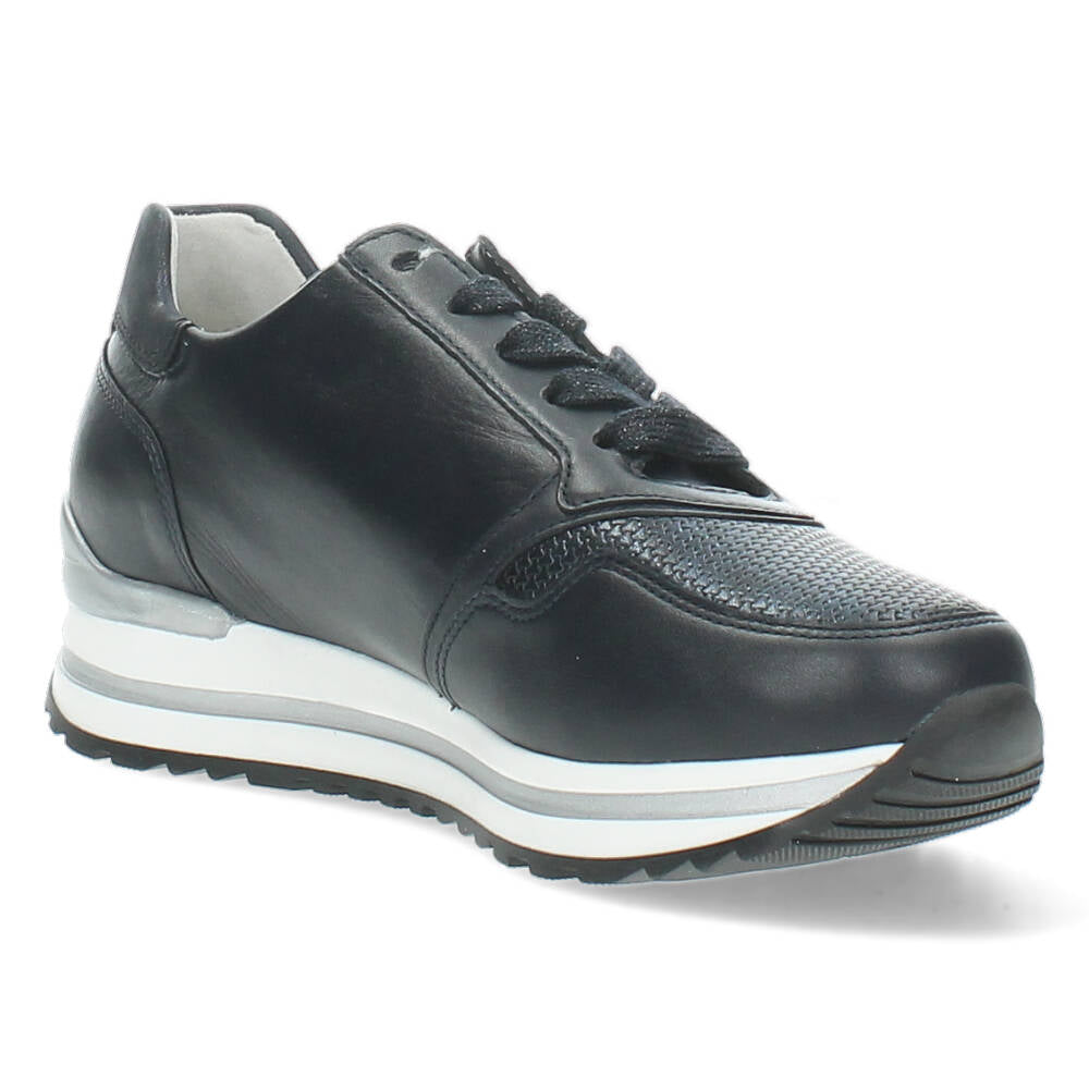 Blauwe sneakers