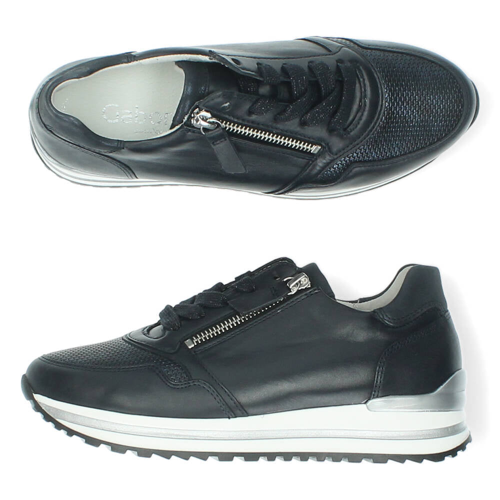 Blauwe sneakers
