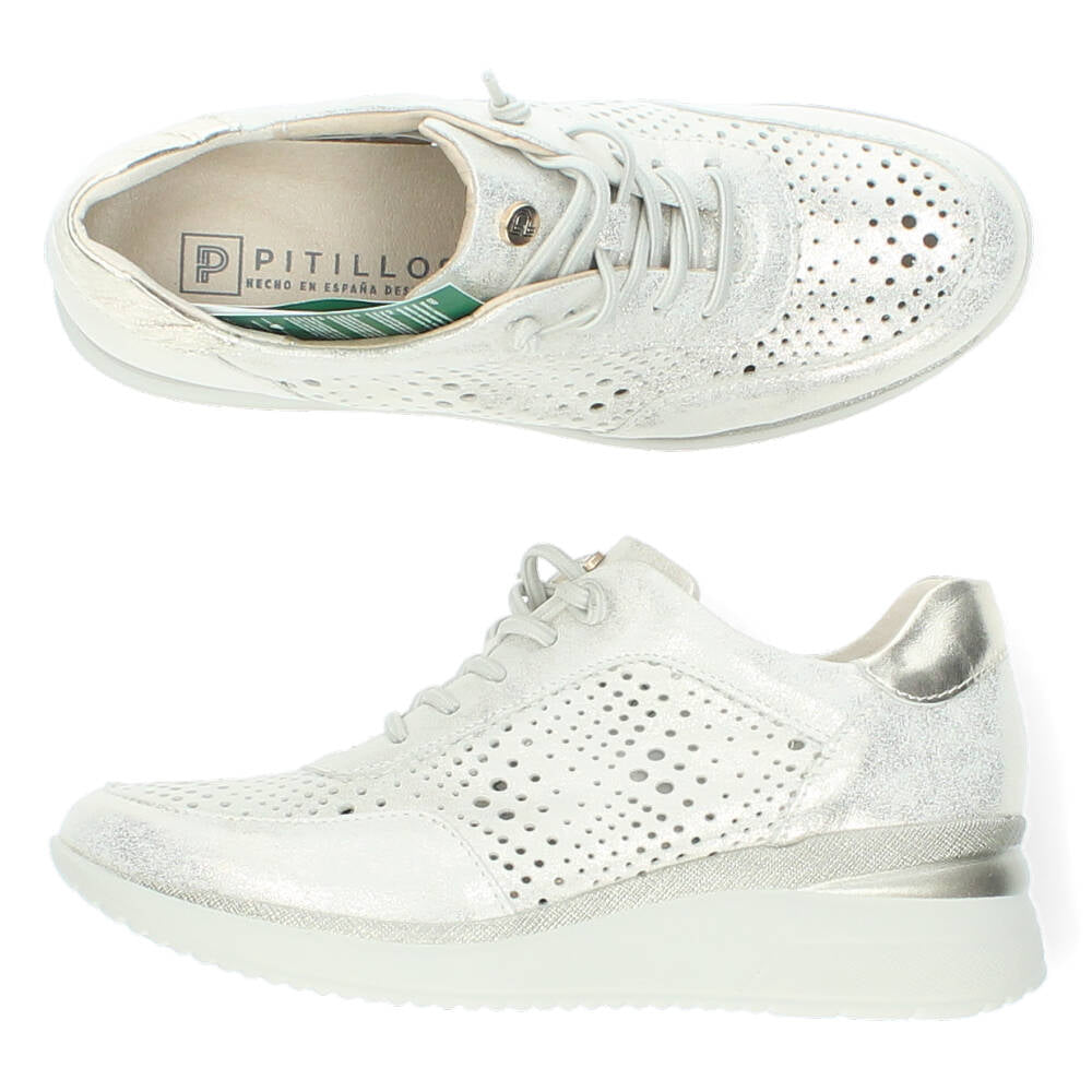 Metallic sneakers