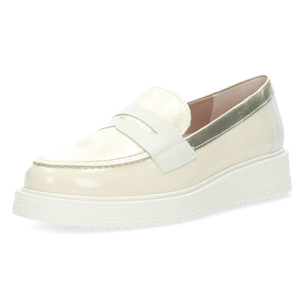 Ecru loafers