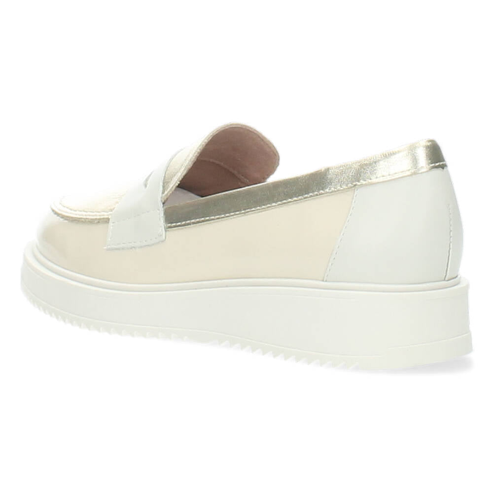 Ecru loafers