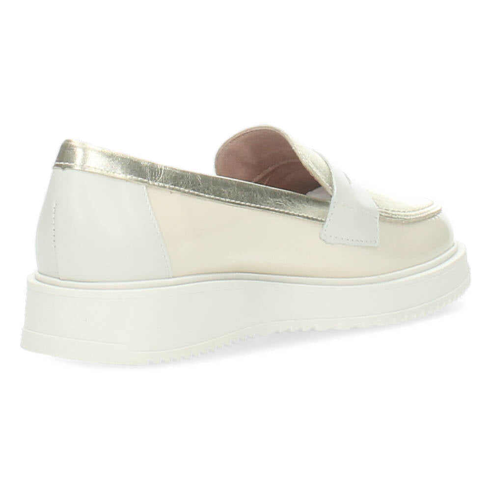Ecru loafers