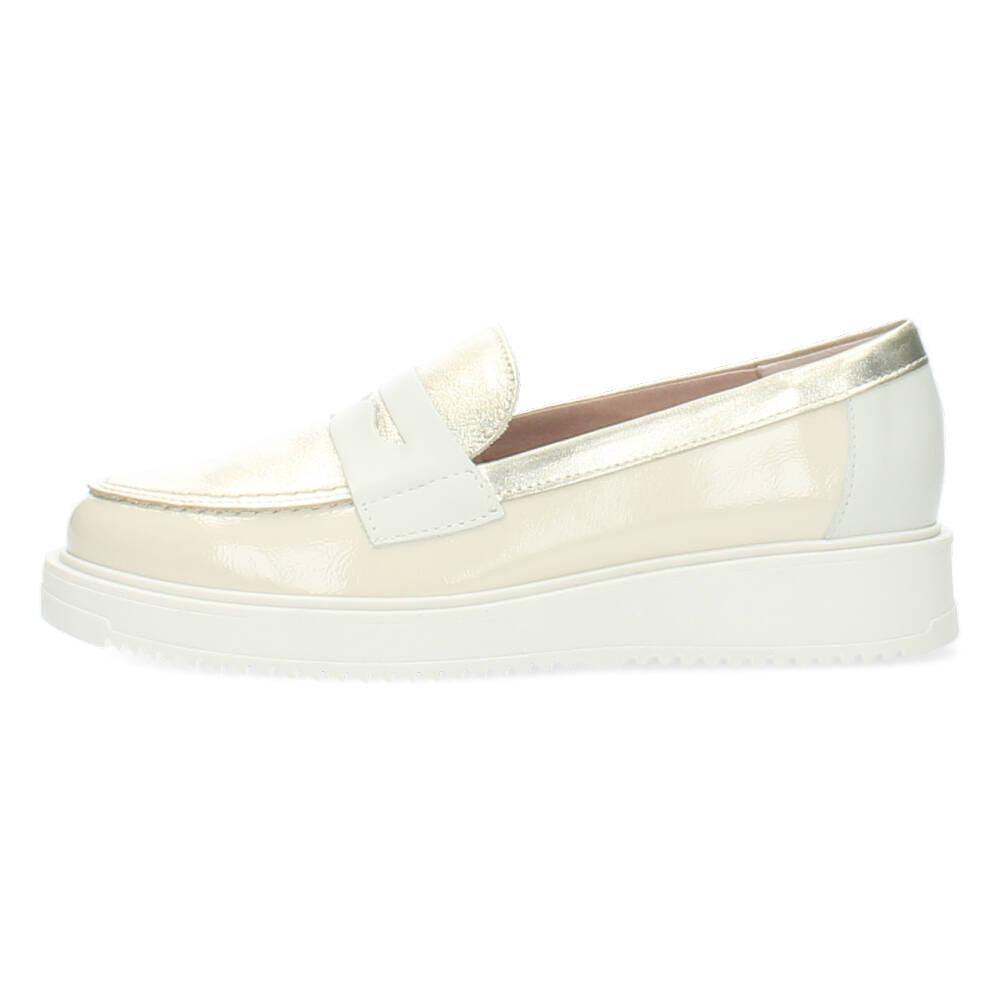 Ecru loafers