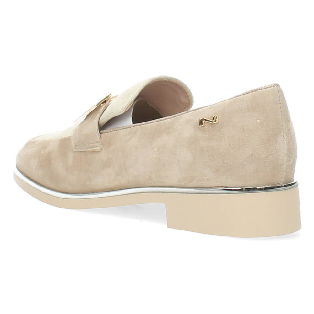 Beige loafers