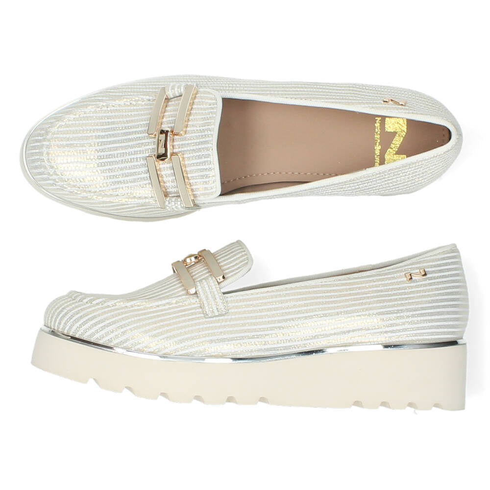 Gouden loafers