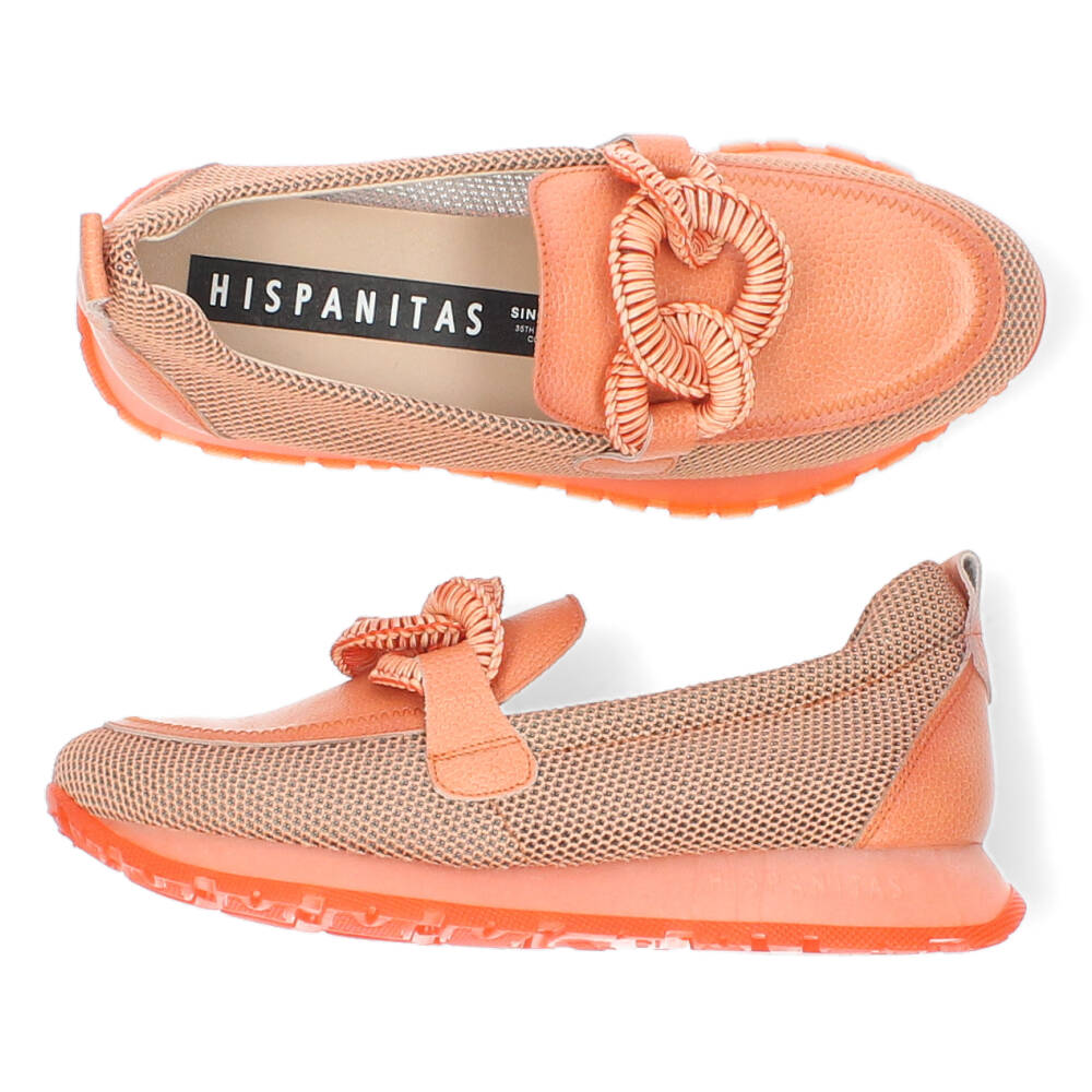 Oranje loafers