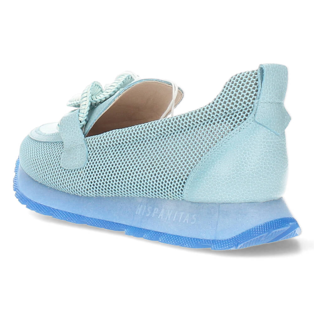 Blauwe loafers