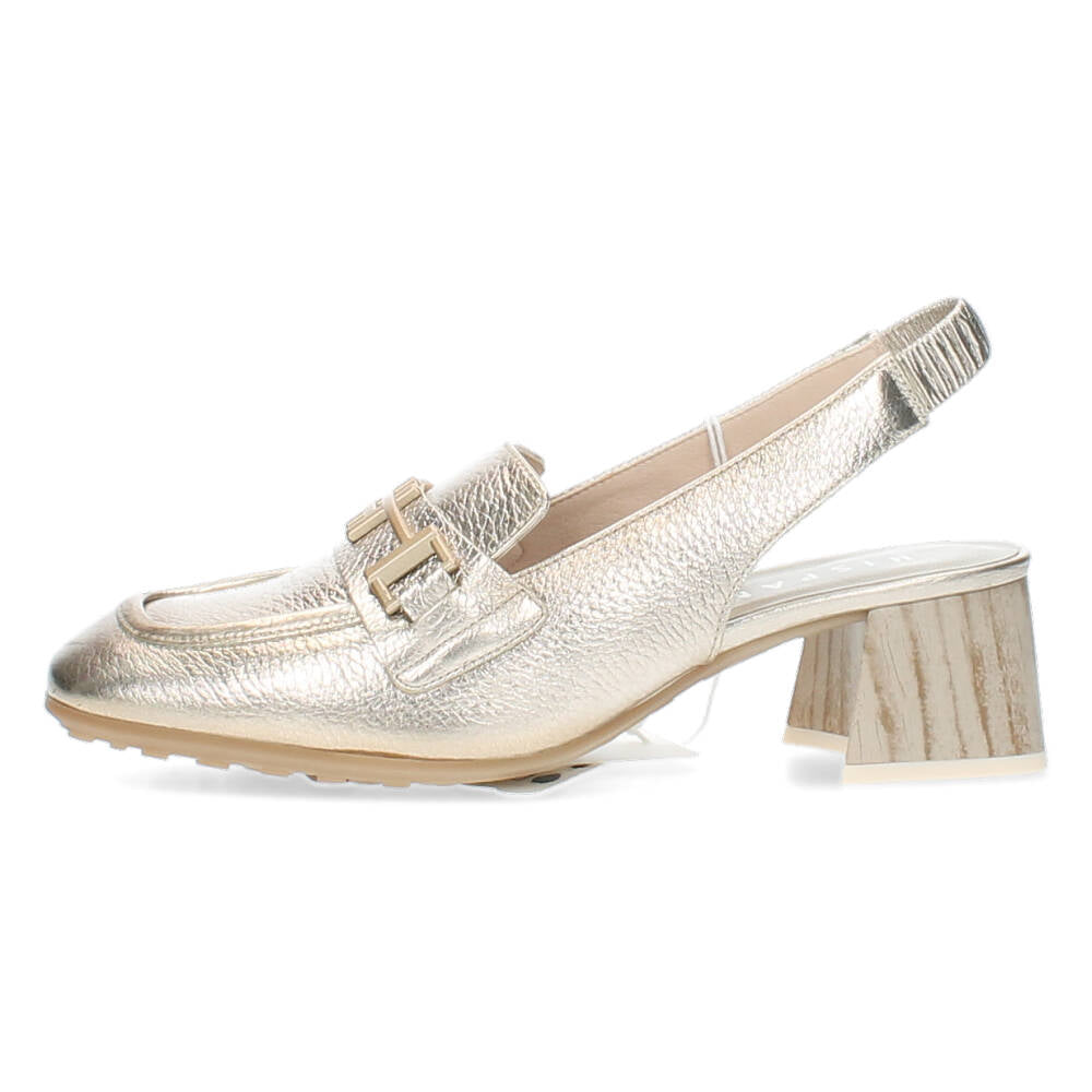Gouden slingbacks