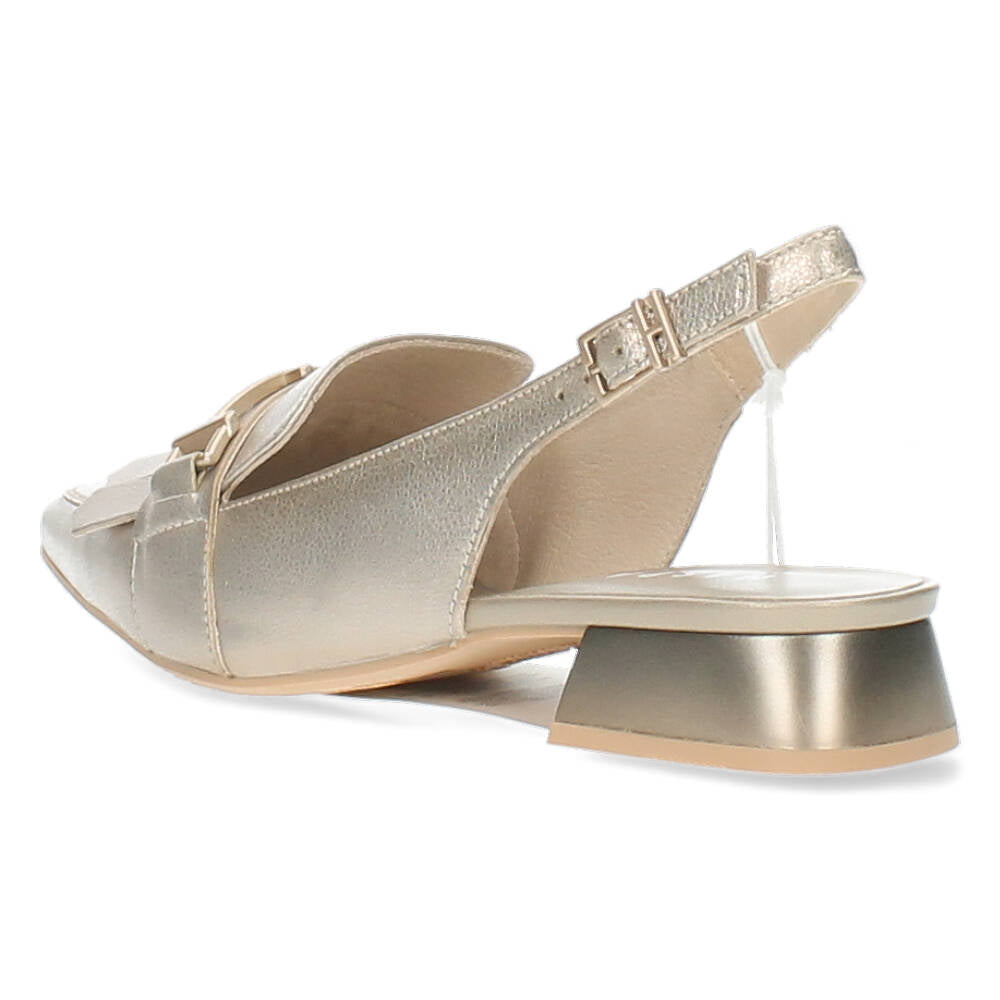 Gouden slingbacks