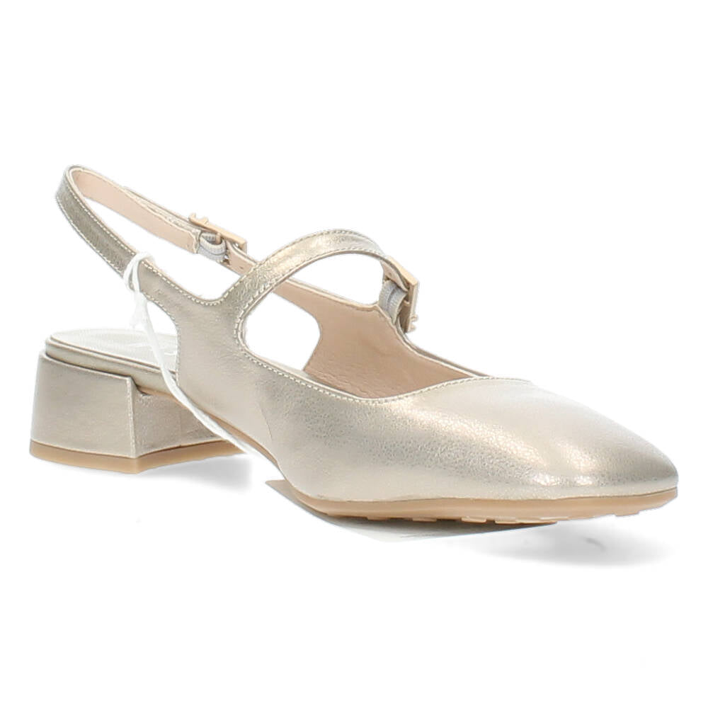 Gouden slingbacks