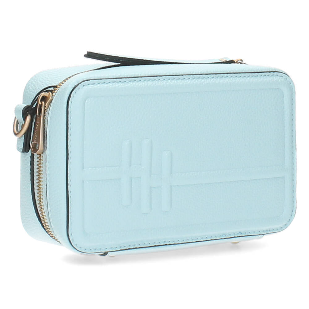 Blauwe crossbody