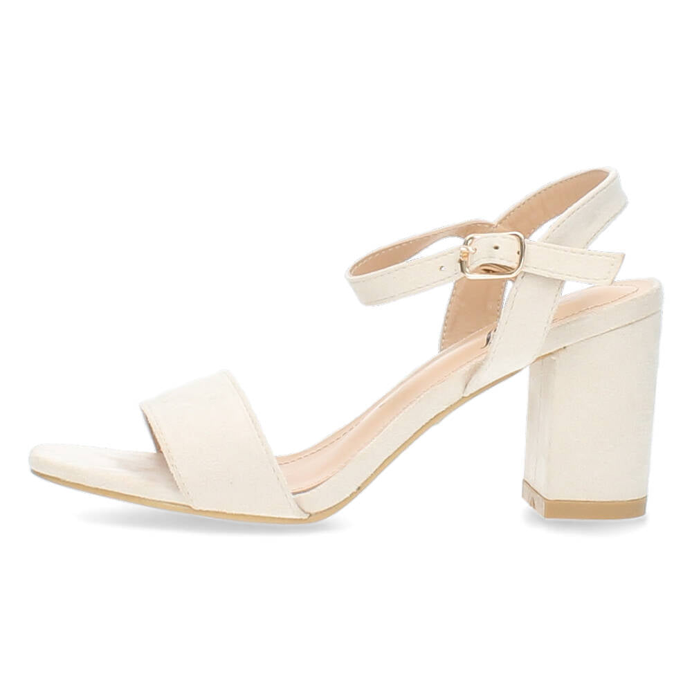 Beige sandalen