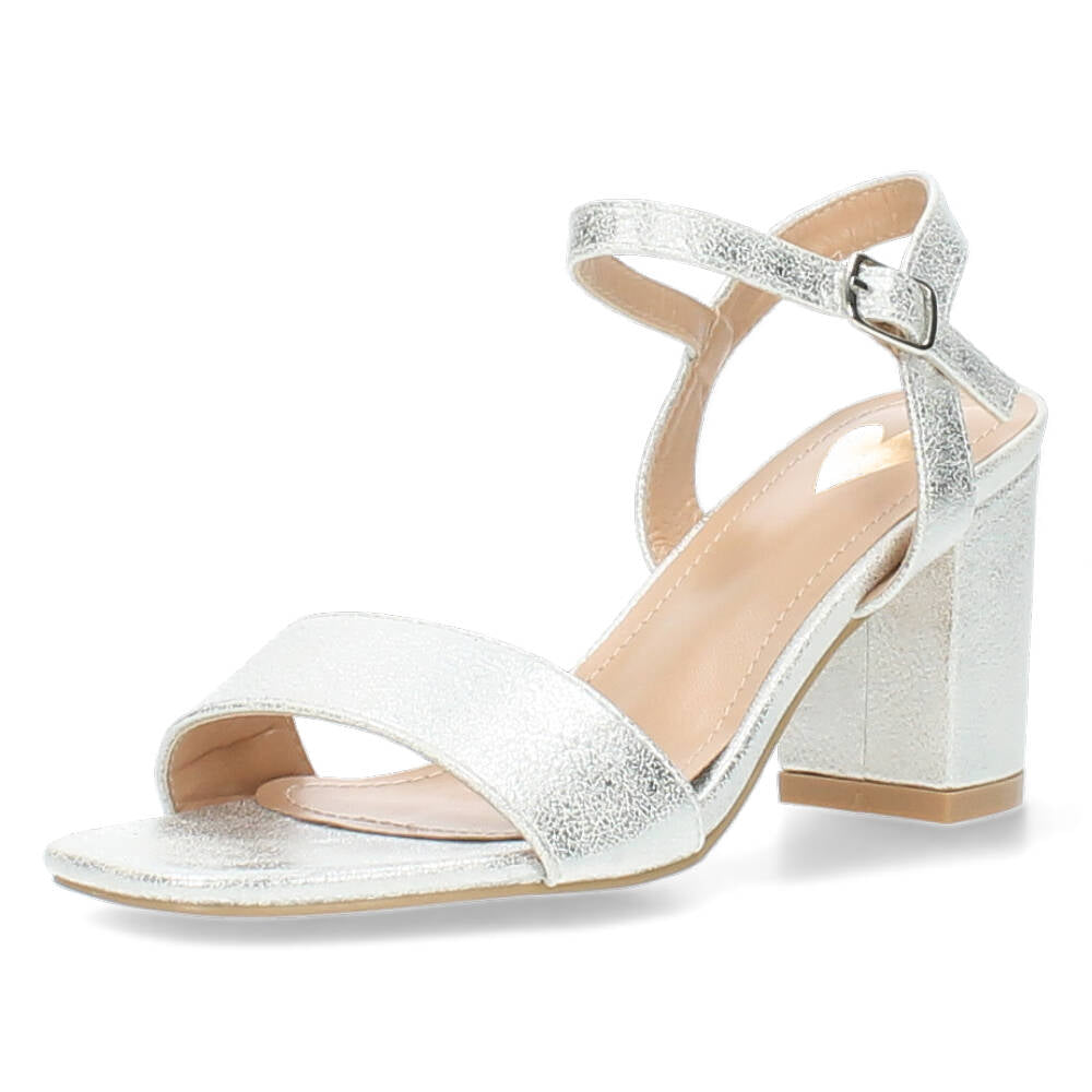 Zilveren sandalen