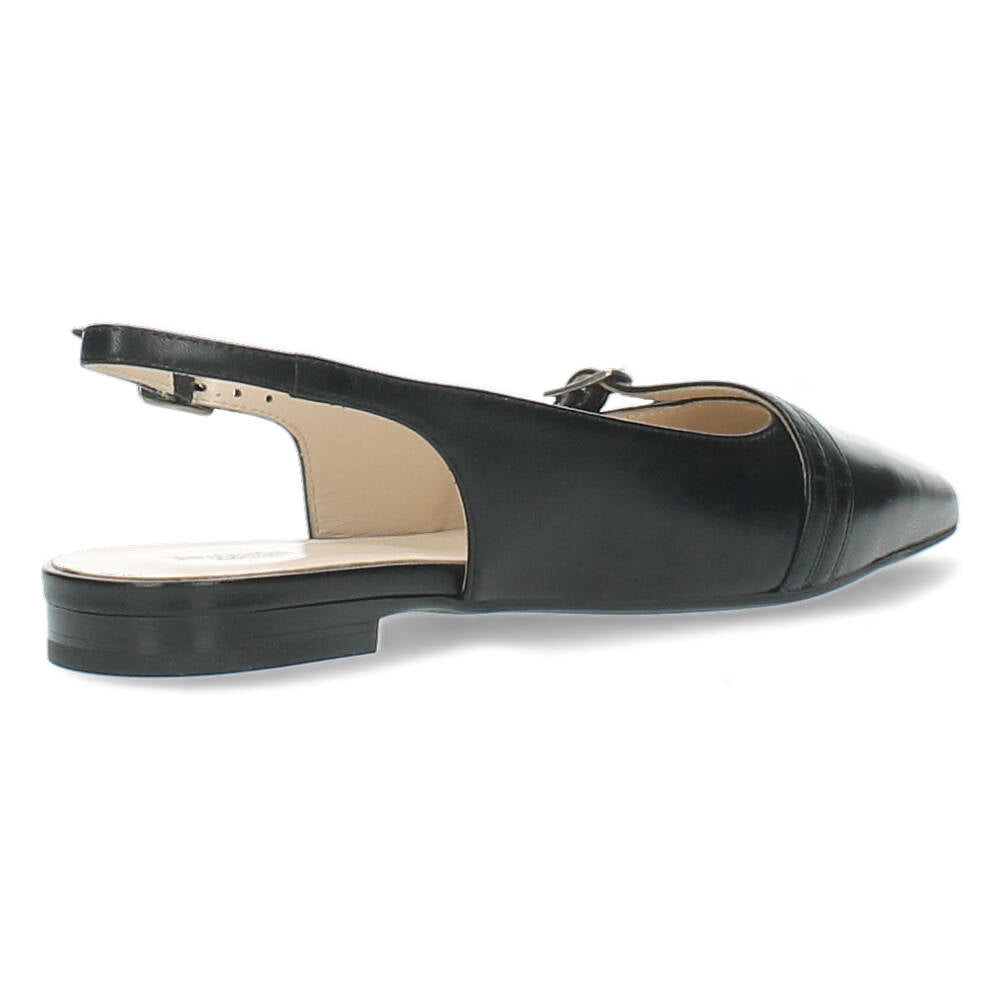 Zwarte slingbacks