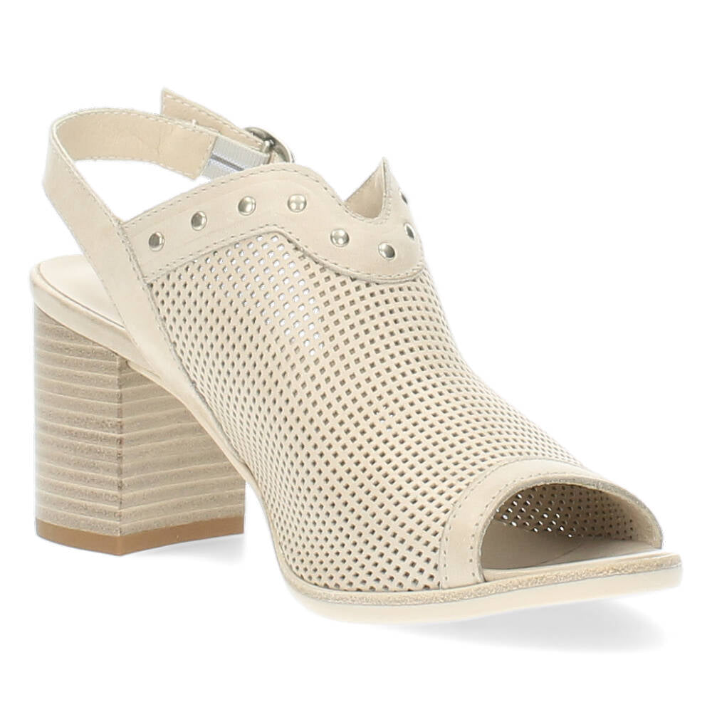 Beige sandalen