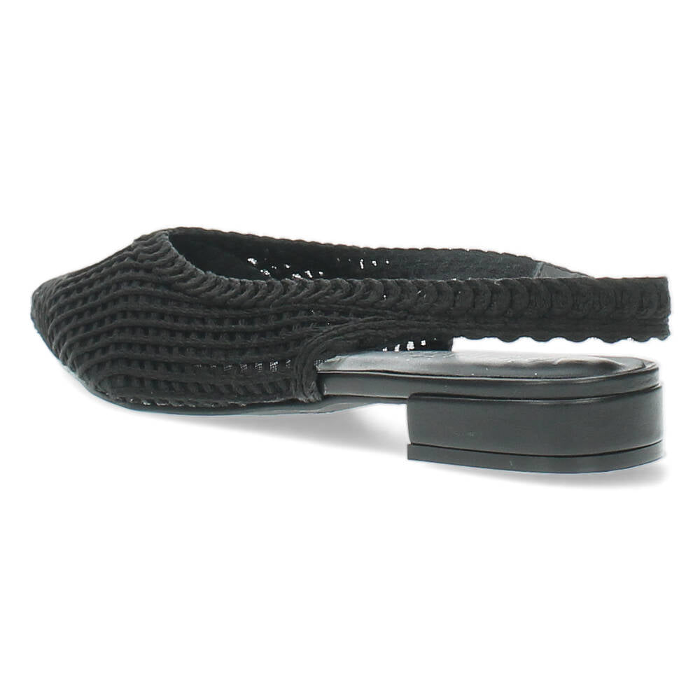 Zwarte slingbacks