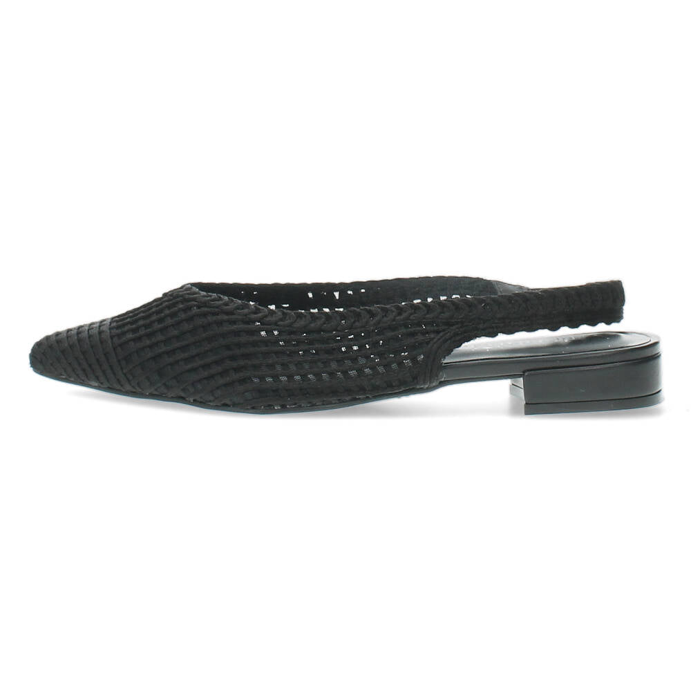 Zwarte slingbacks