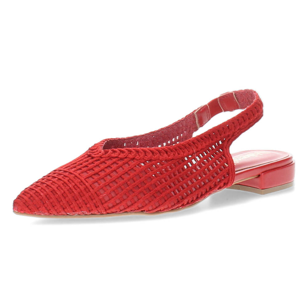 Rode slingbacks