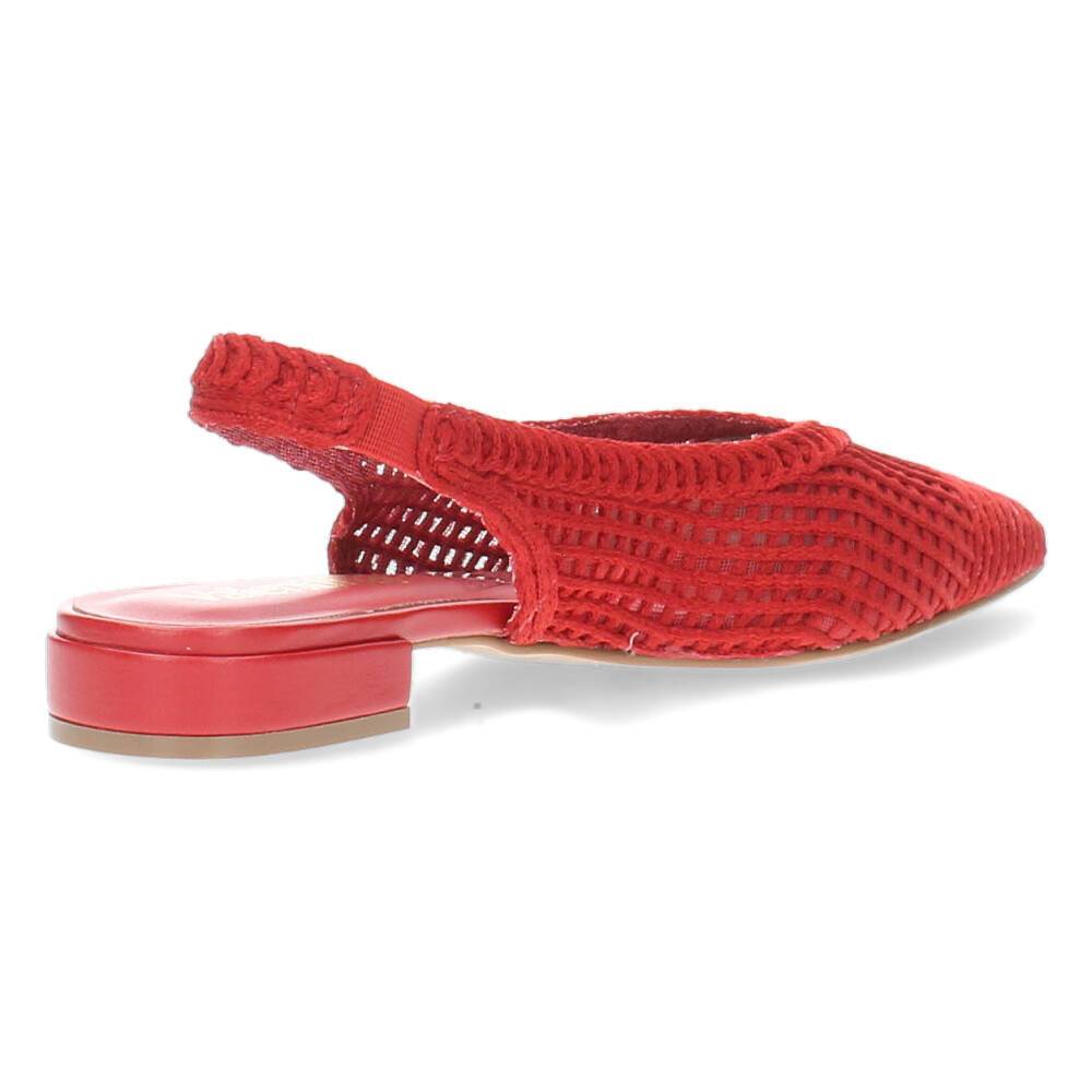 Rode slingbacks