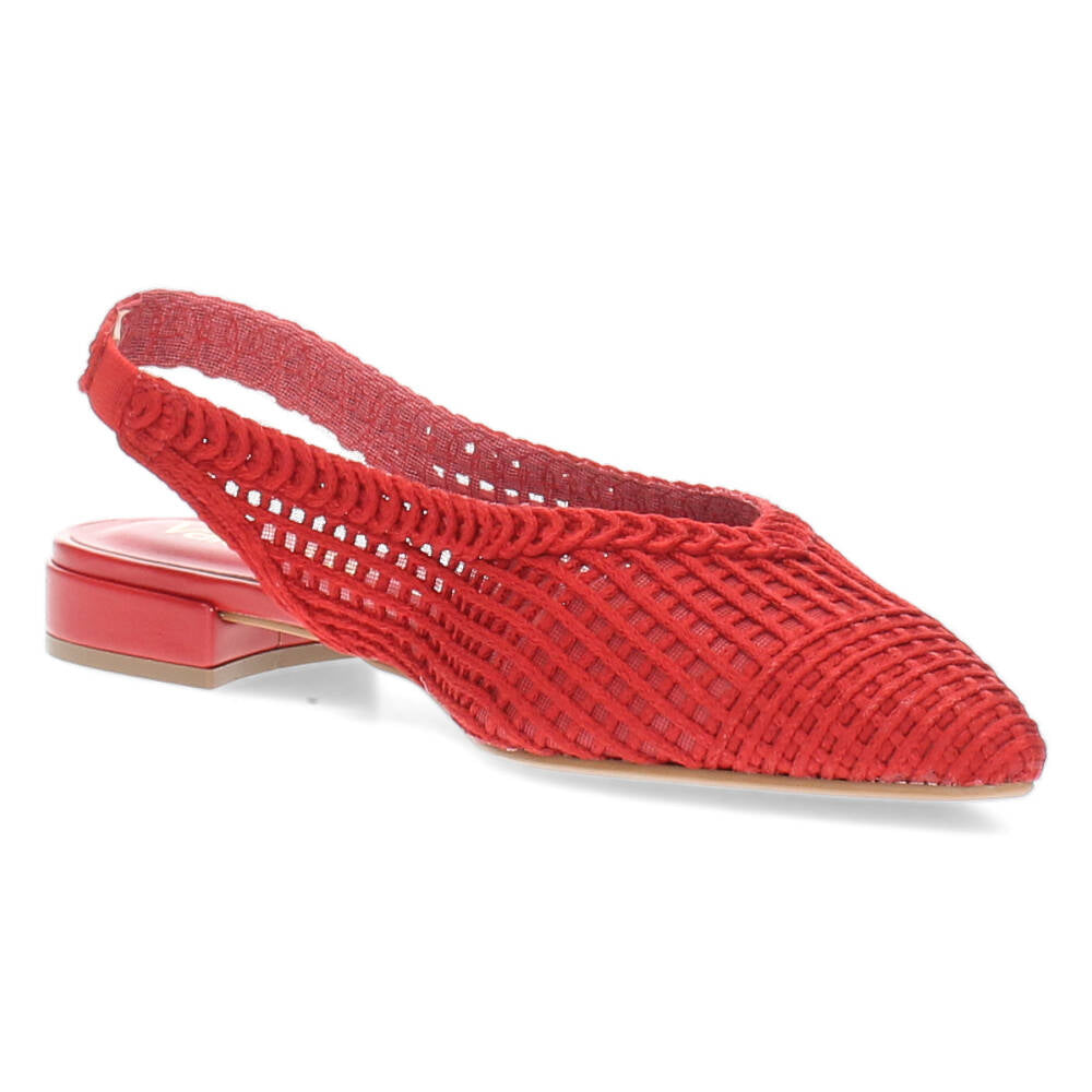 Rode slingbacks