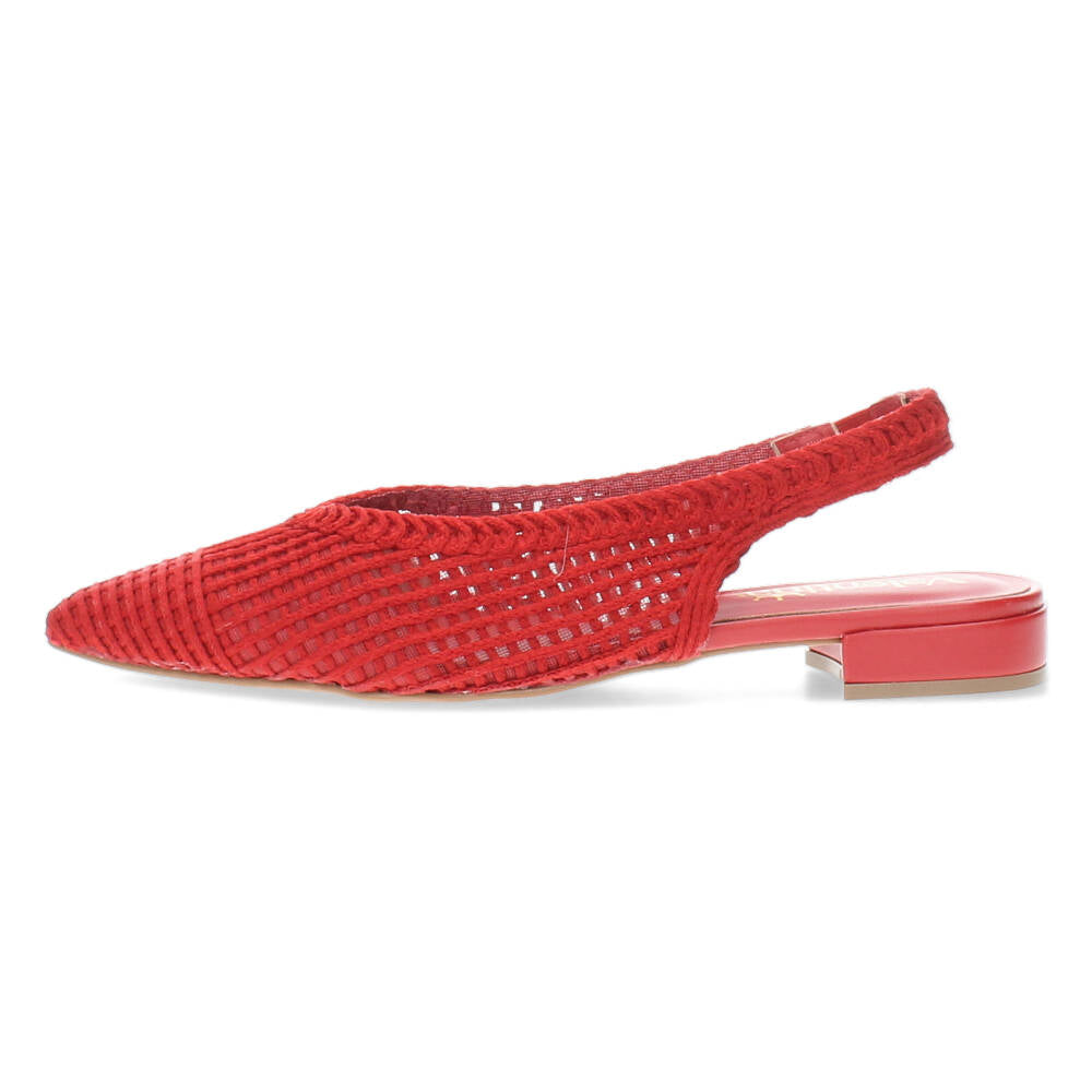 Rode slingbacks