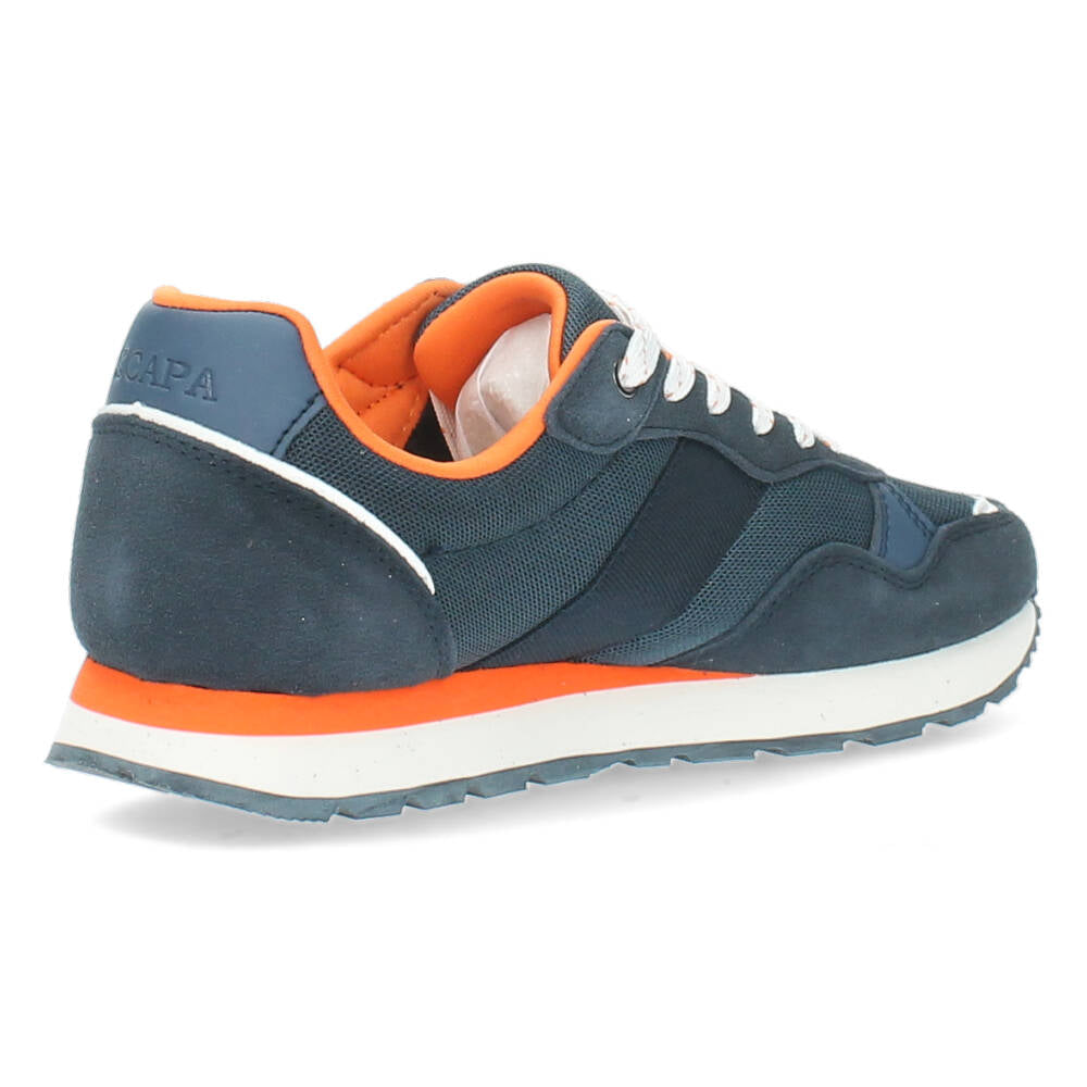 Blauwe sneakers