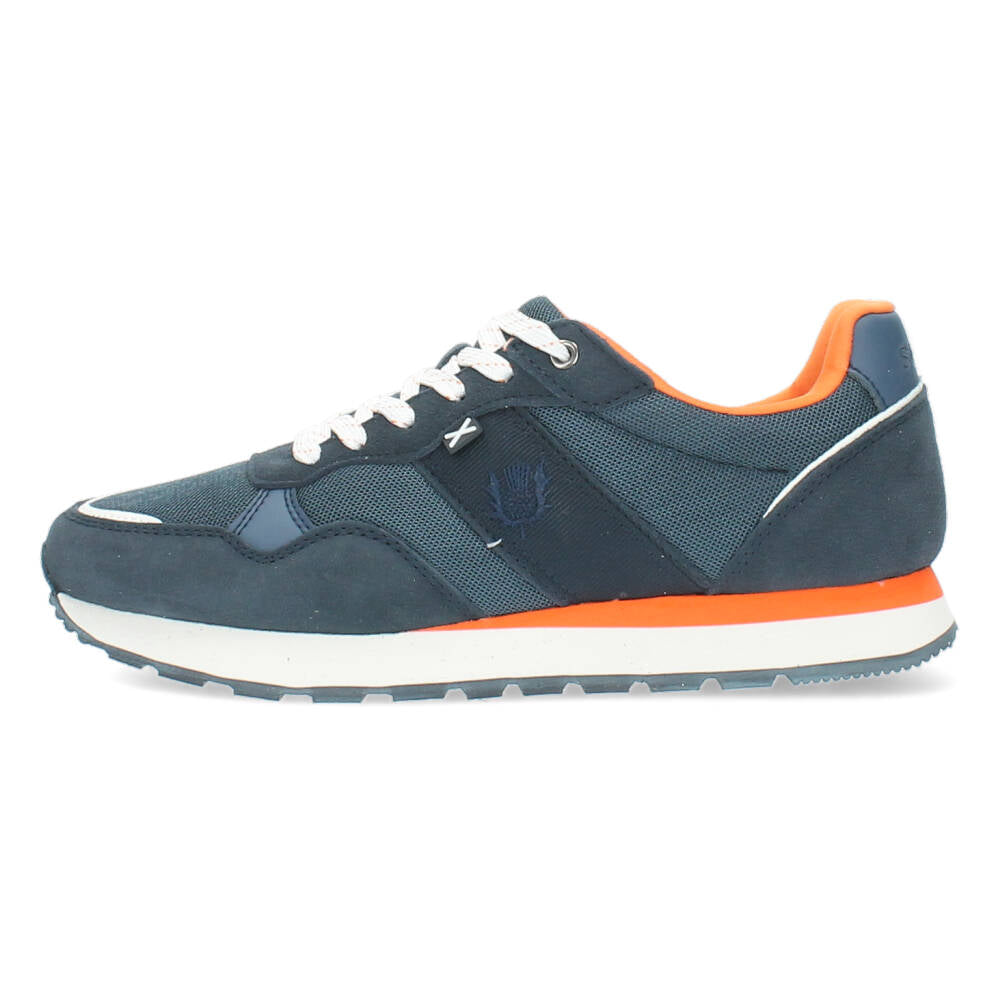 Blauwe sneakers