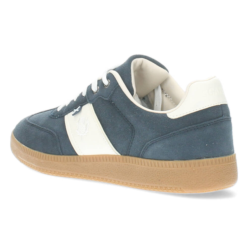 Blauwe sneakers