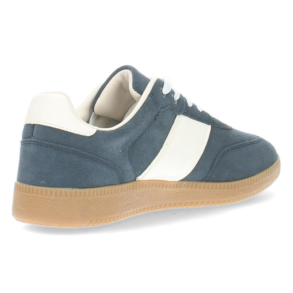 Blauwe sneakers