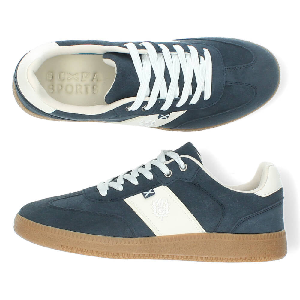 Blauwe sneakers