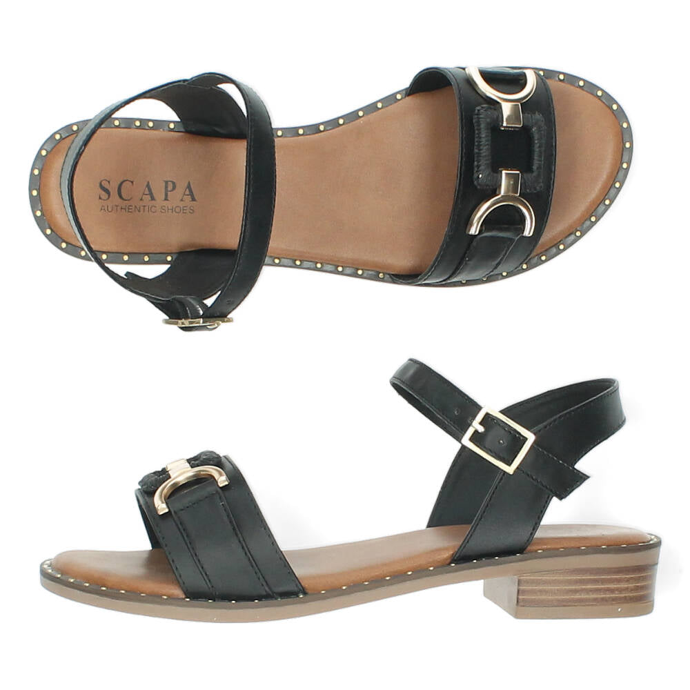 Zwarte sandalen