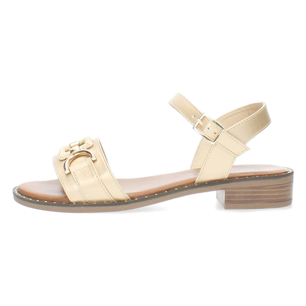 Taupe sandalen