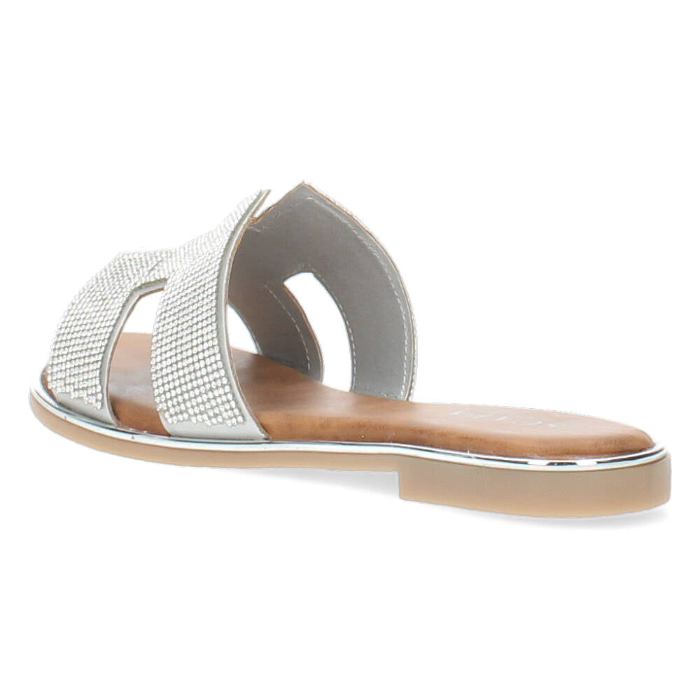Zilveren slippers