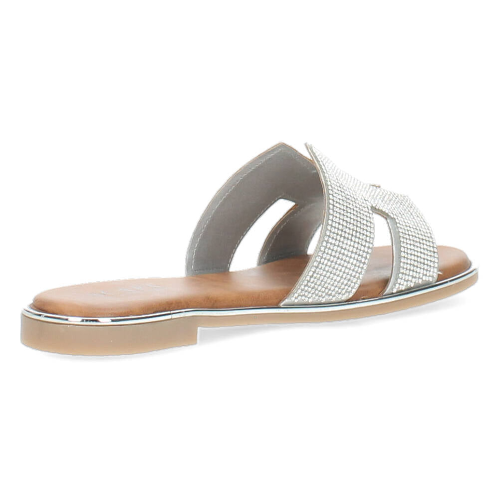 Zilveren slippers