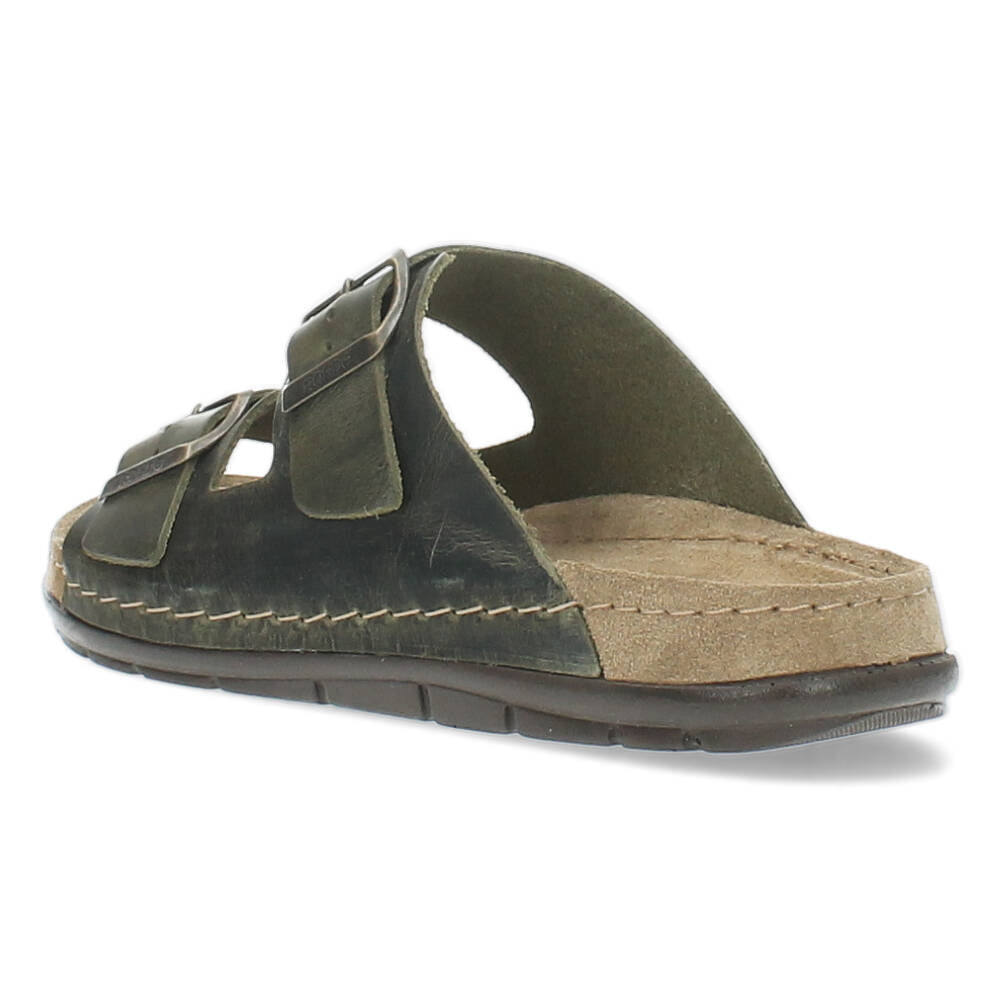 Khaki slippers