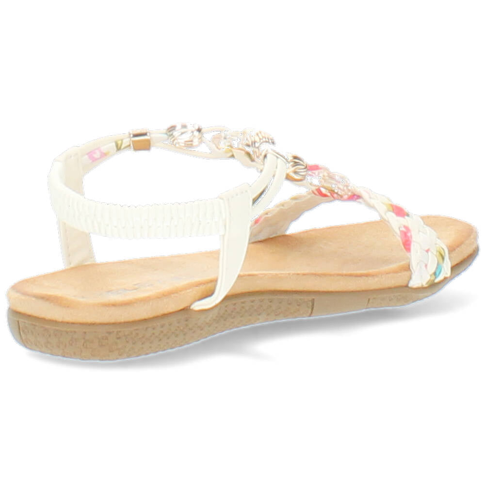 witte sandaal