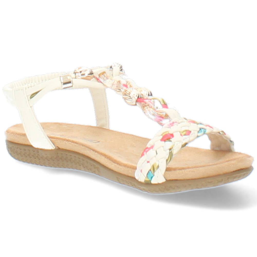 witte sandaal