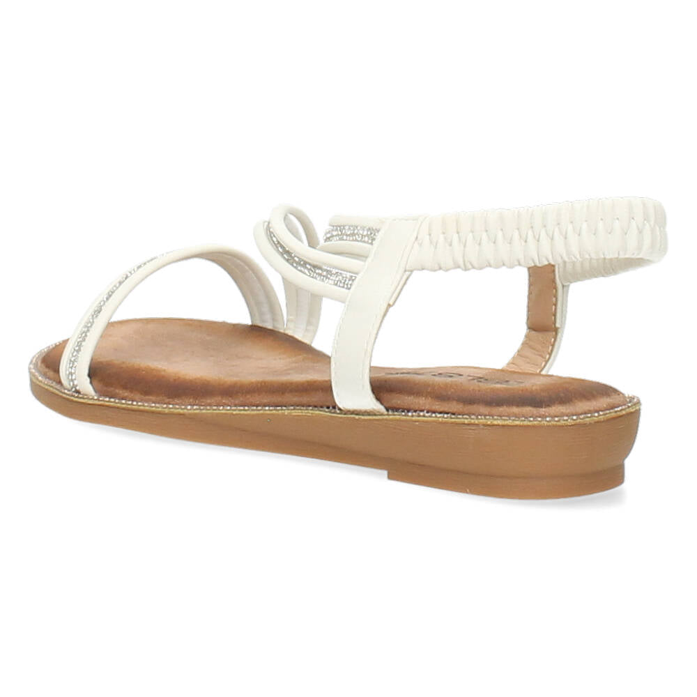 Witte sandalen