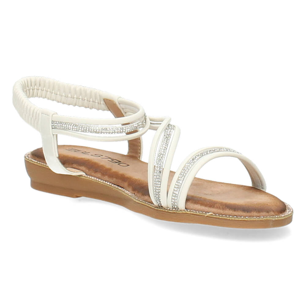 Witte sandalen