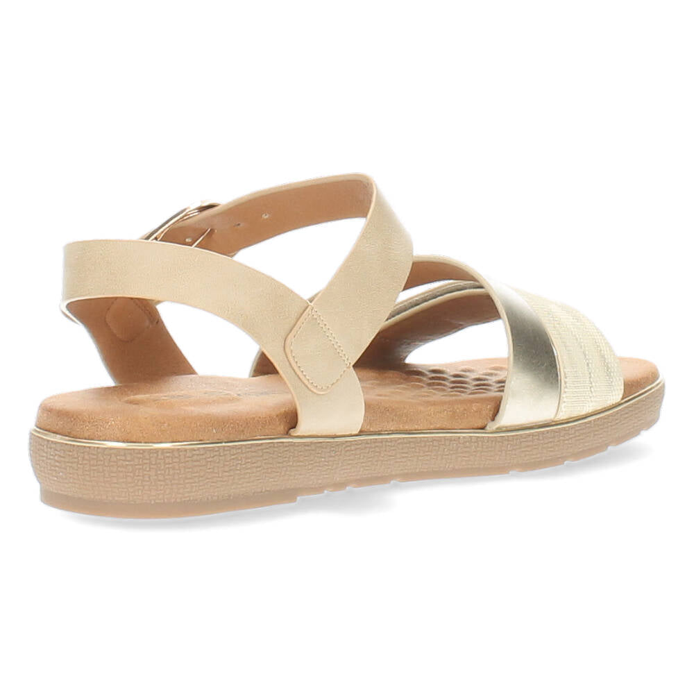 Beige sandalen