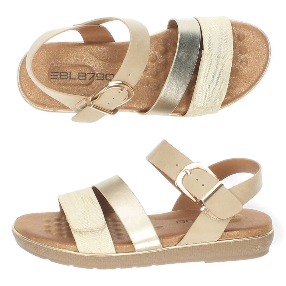 Beige sandalen
