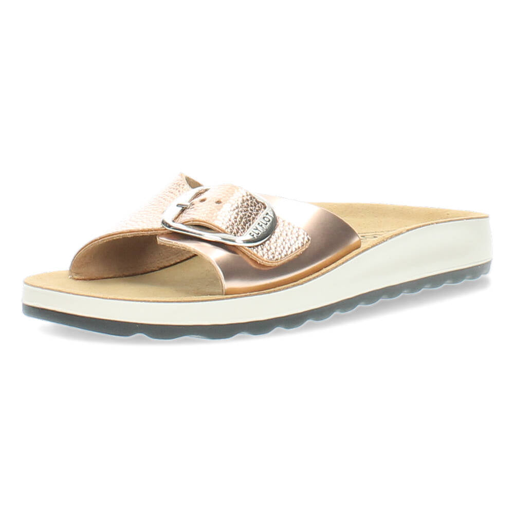 Rosé gouden slippers