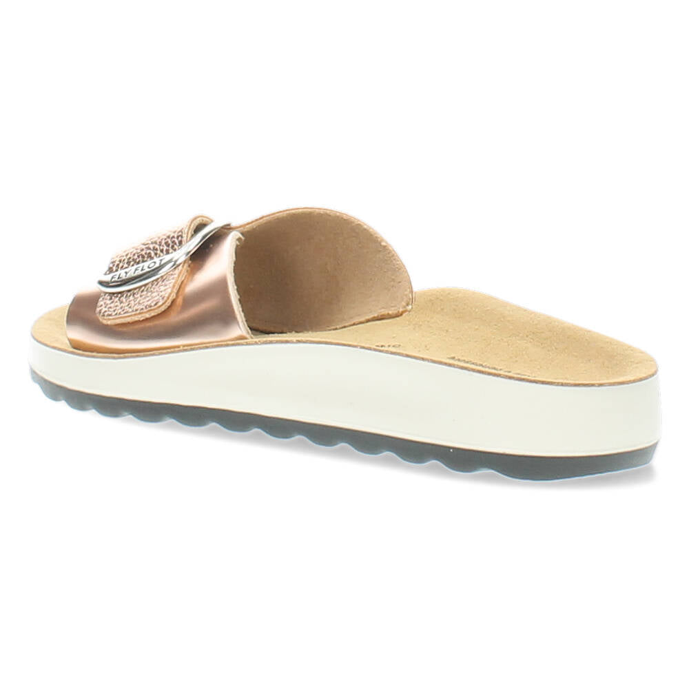 Rosé gouden slippers