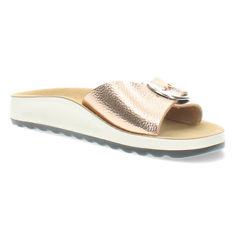 Rosé gouden slippers