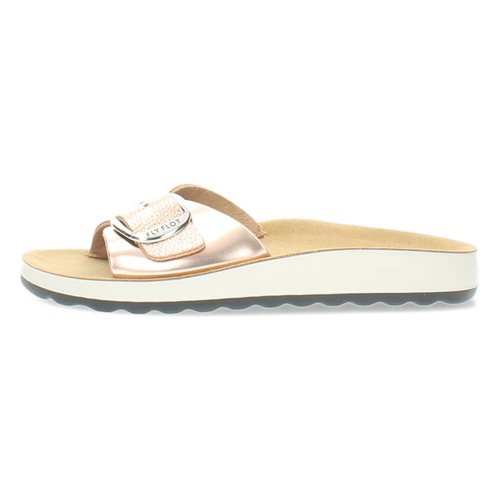 Rosé gouden slippers