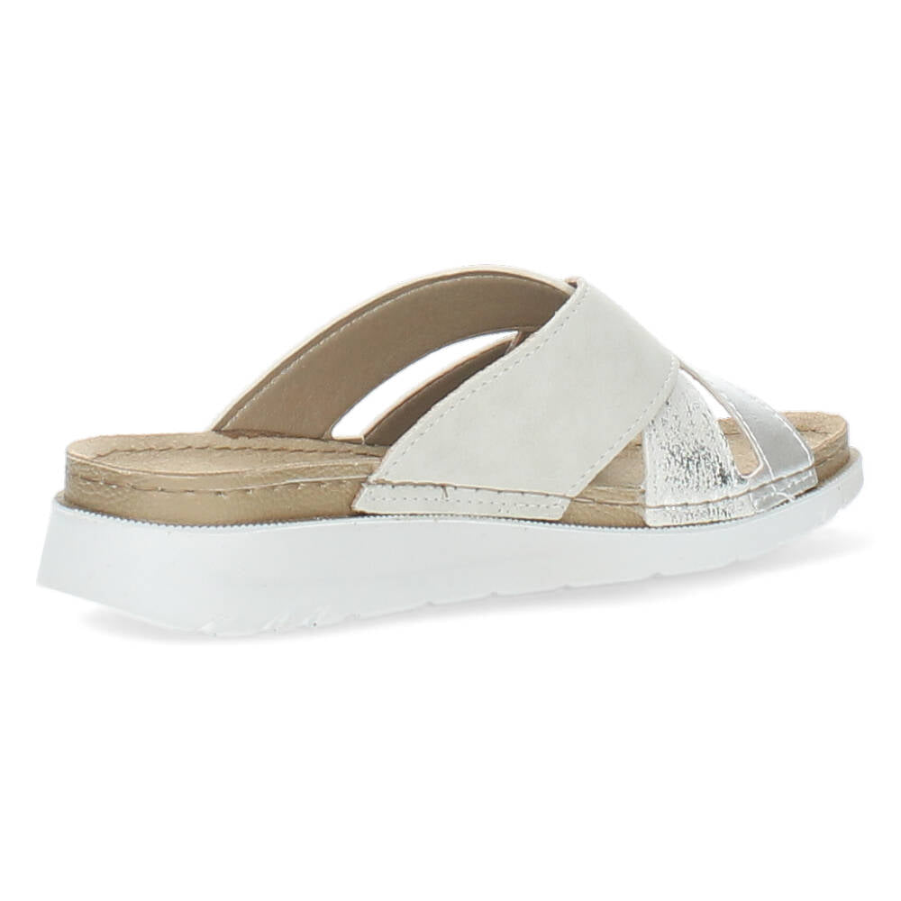 Ecru slippers