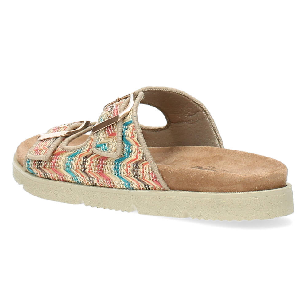 Multicolour slippers